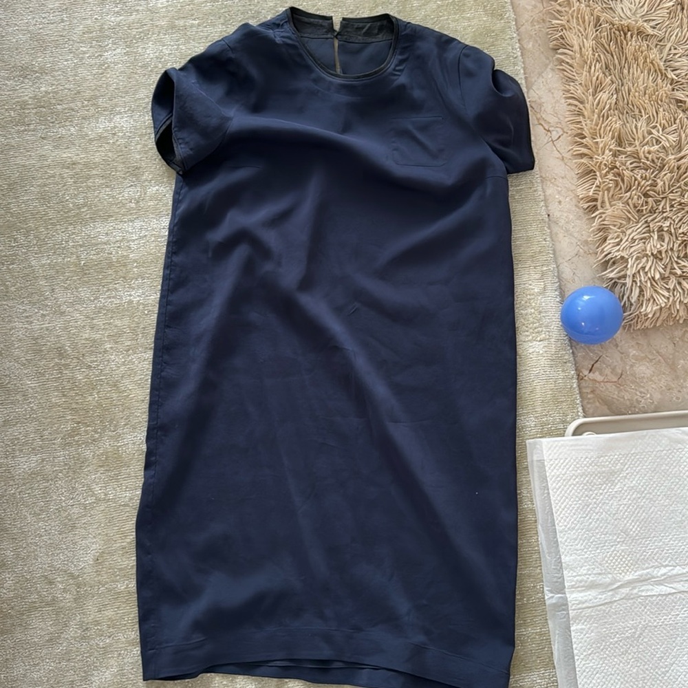 Brunello cucinelli silk dress